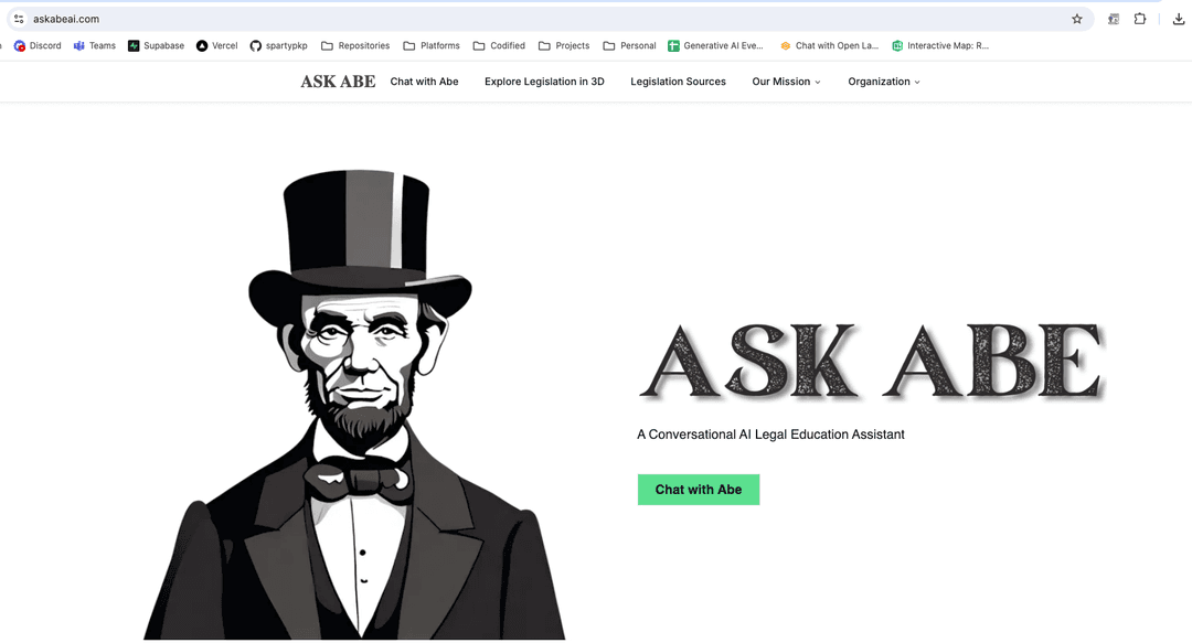 Ask Abe Website